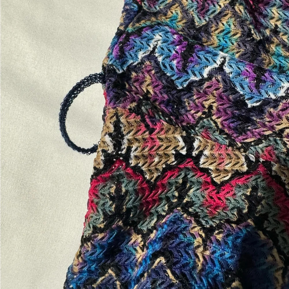 Desingual Atypical Chula Life Mini Dress Medium Mardi-gras Wearable Art - Picture 13 of 15